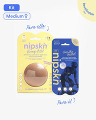 Kit Cubrepezones Pareja: Anti - Roce (Él) + Sin Adhesivo (Ella) - Nipskin® - Nipskin CR