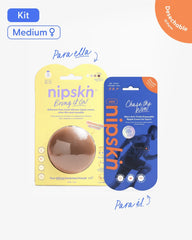 Kit Cubrepezones Pareja: Anti - Roce (Él) + Sin Adhesivo (Ella) - Nipskin® - Nipskin CR