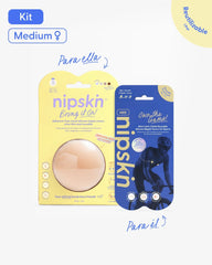 Kit Cubrepezones Pareja: Anti - Roce (Él) + Sin Adhesivo (Ella) - Nipskin® - Nipskin CR