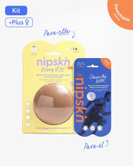 Kit Cubrepezones Pareja: Anti - Roce (Él) + Sin Adhesivo (Ella) - Nipskin® - Nipskin CR