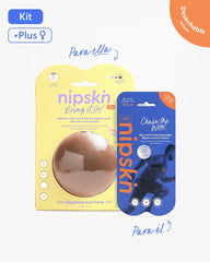 Kit Cubrepezones Pareja: Anti - Roce (Él) + Sin Adhesivo (Ella) - Nipskin® - Nipskin CR