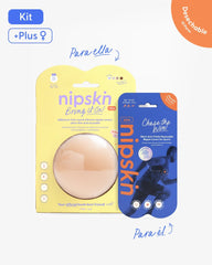 Kit Cubrepezones Pareja: Anti - Roce (Él) + Sin Adhesivo (Ella) - Nipskin® - Nipskin CR