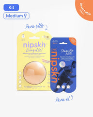 Kit Cubrepezones Pareja: Anti - Roce (Él) + Sin Adhesivo (Ella) - Nipskin® - Nipskin CR
