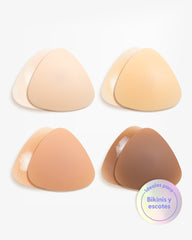 Kit Escotes Perfectos - Cubre Pezones de Silicona y Cinta Doble Faz Nipskin® - Nipskin CR