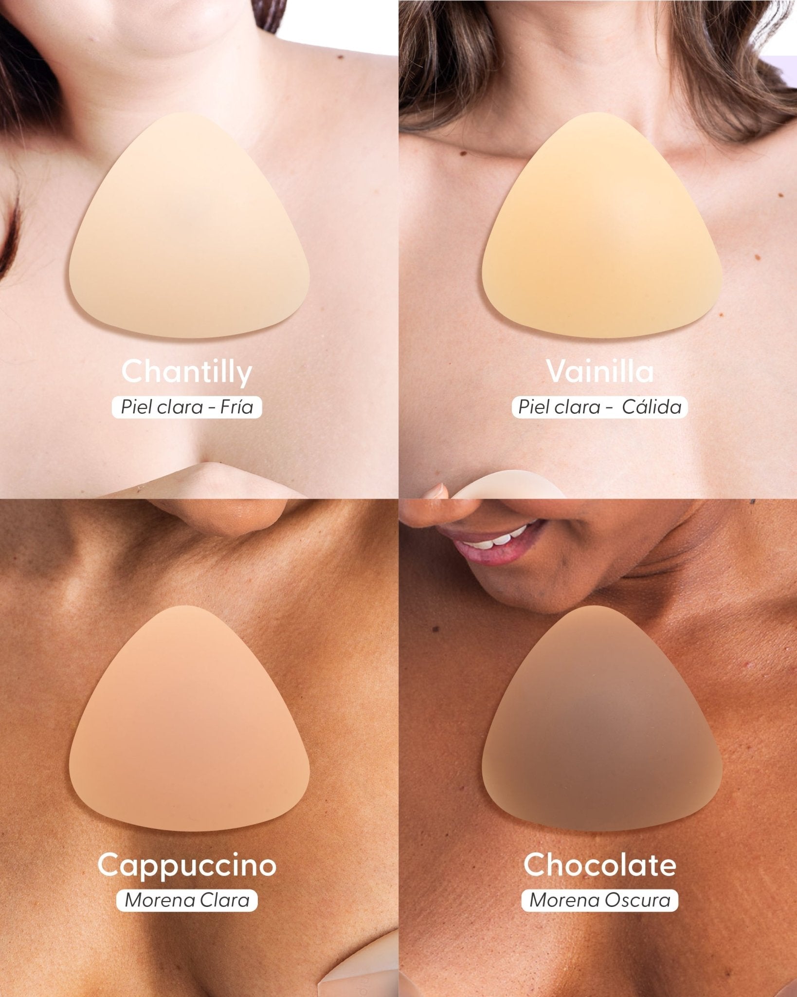 Kit Escotes Perfectos - Cubre Pezones de Silicona y Cinta Doble Faz Nipskin® - Nipskin CR