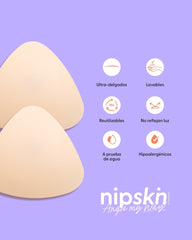Kit Escotes Perfectos - Cubre Pezones de Silicona y Cinta Doble Faz Nipskin® - Nipskin CR