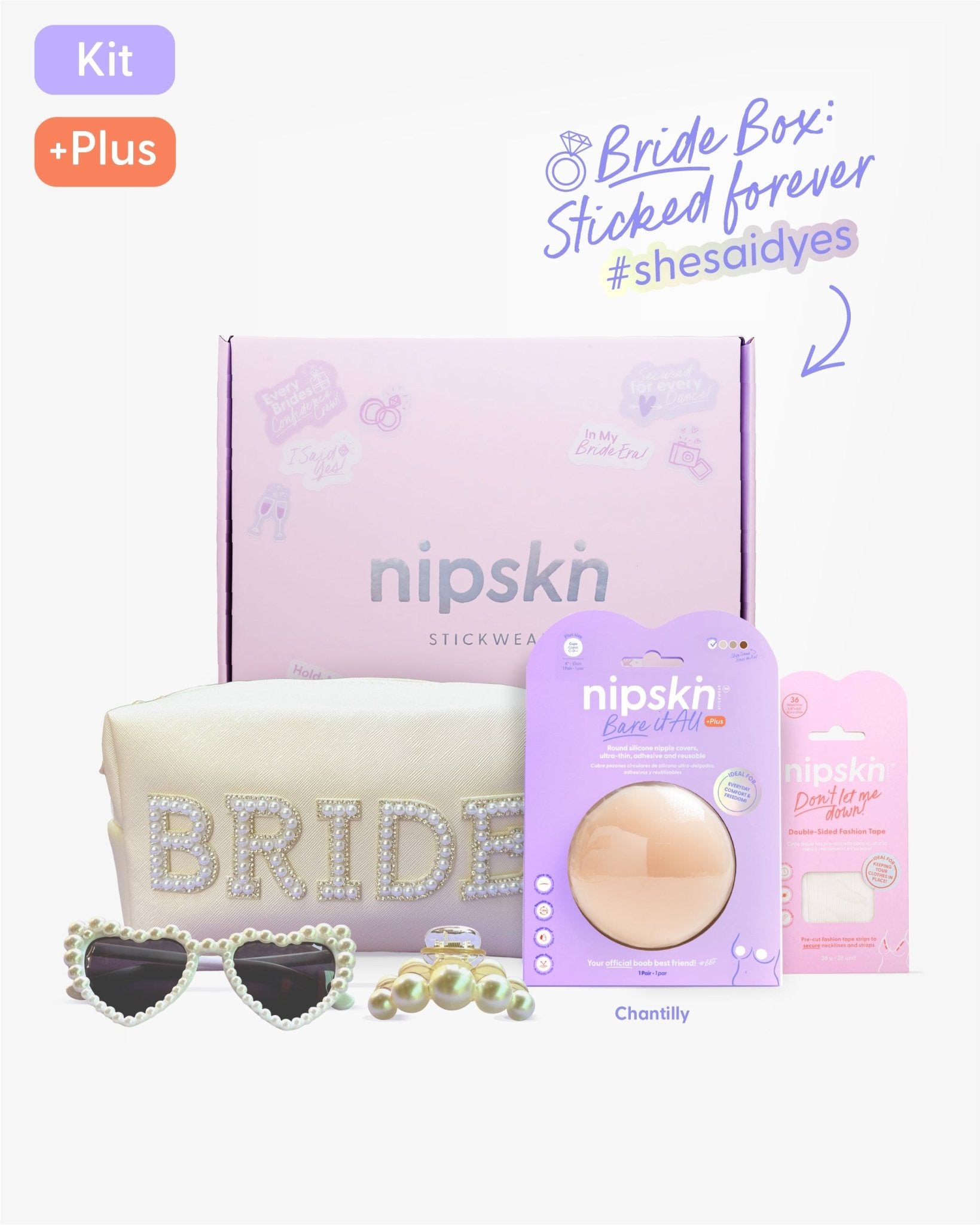 Kit Novias - Brides Box Sticked Forever Nipskin® - Nipskin CR