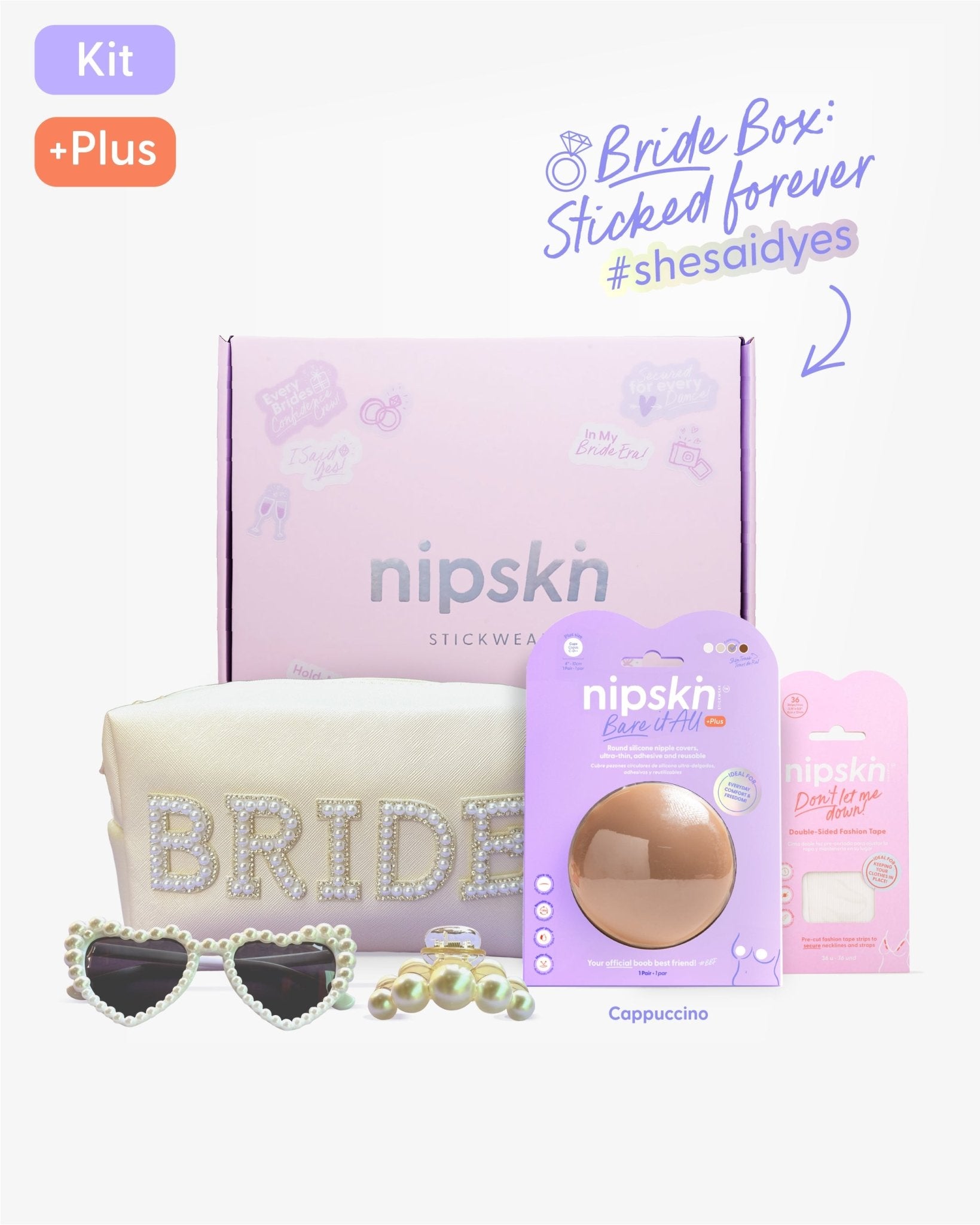 Kit Novias - Brides Box Sticked Forever Nipskin® - Nipskin CR