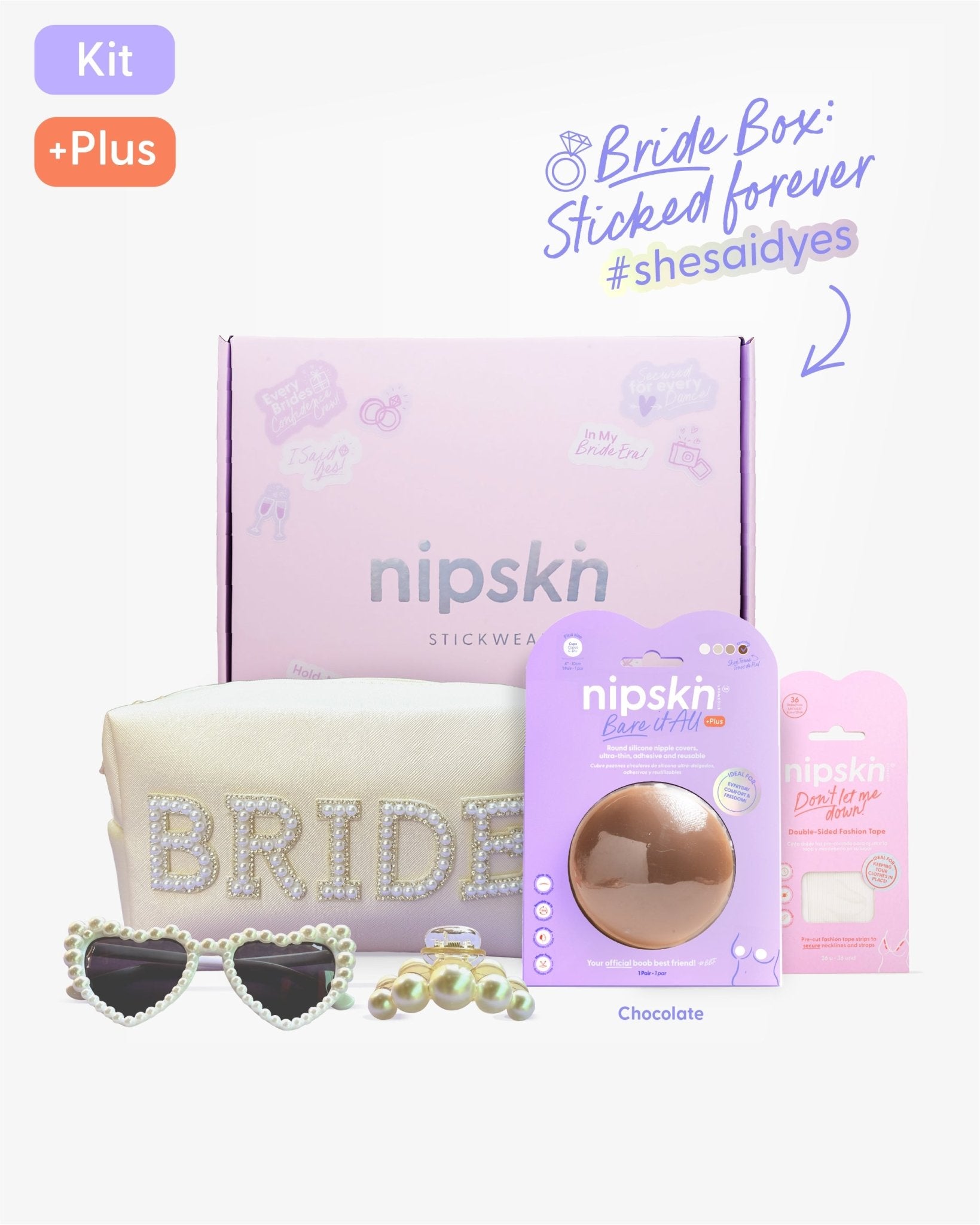 Kit Novias - Brides Box Sticked Forever Nipskin® - Nipskin CR