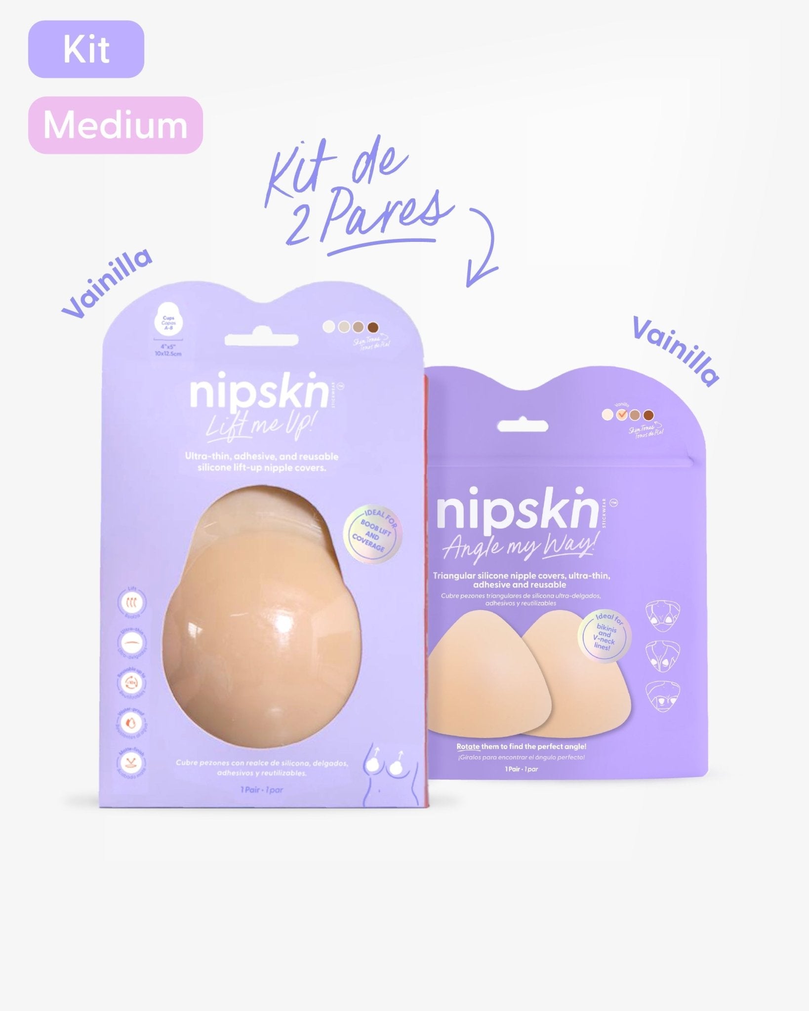 KIT On Point - Lift Me Up + Triangles - Nipskin CR