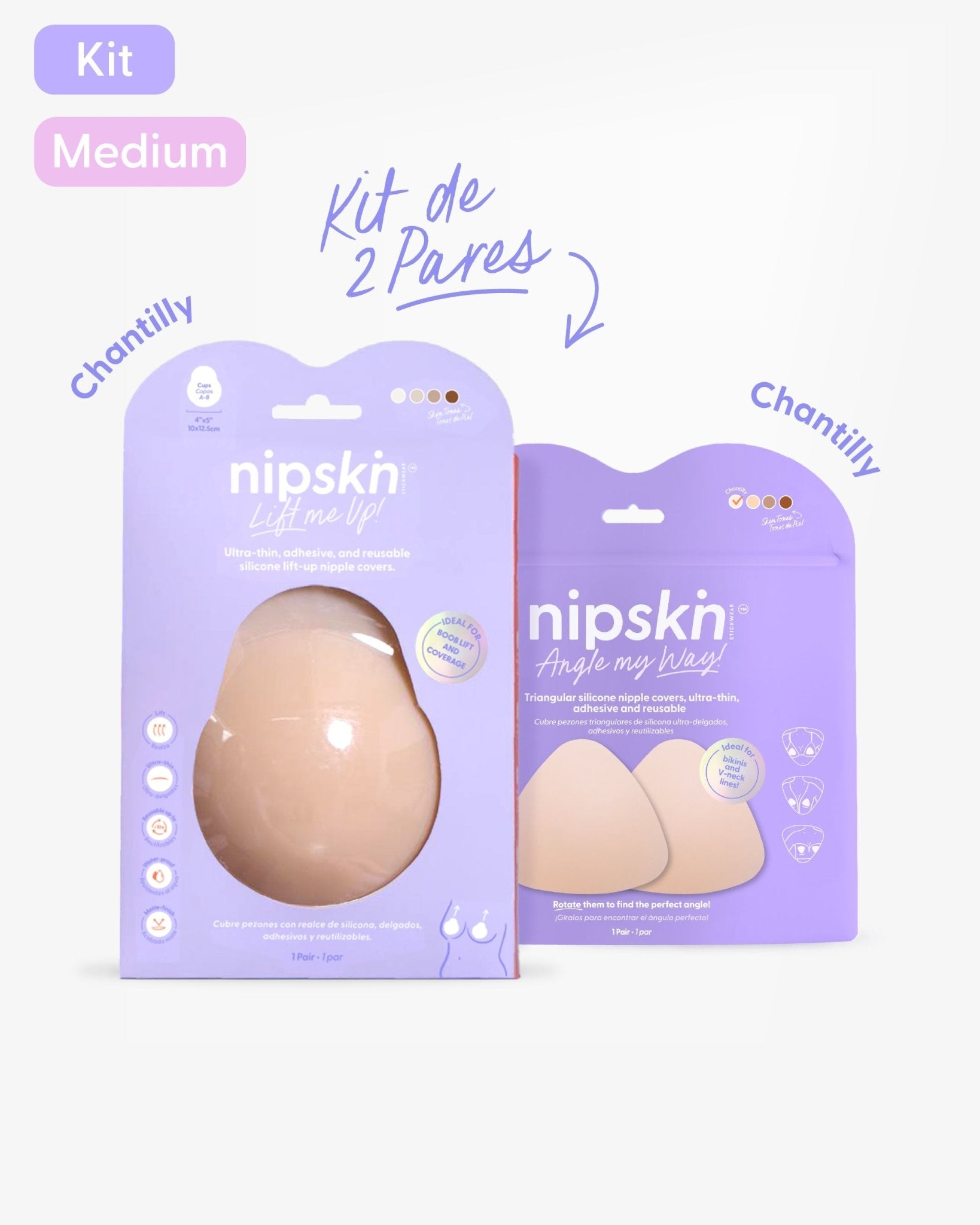 KIT On Point - Lift Me Up + Triangles - Nipskin CR