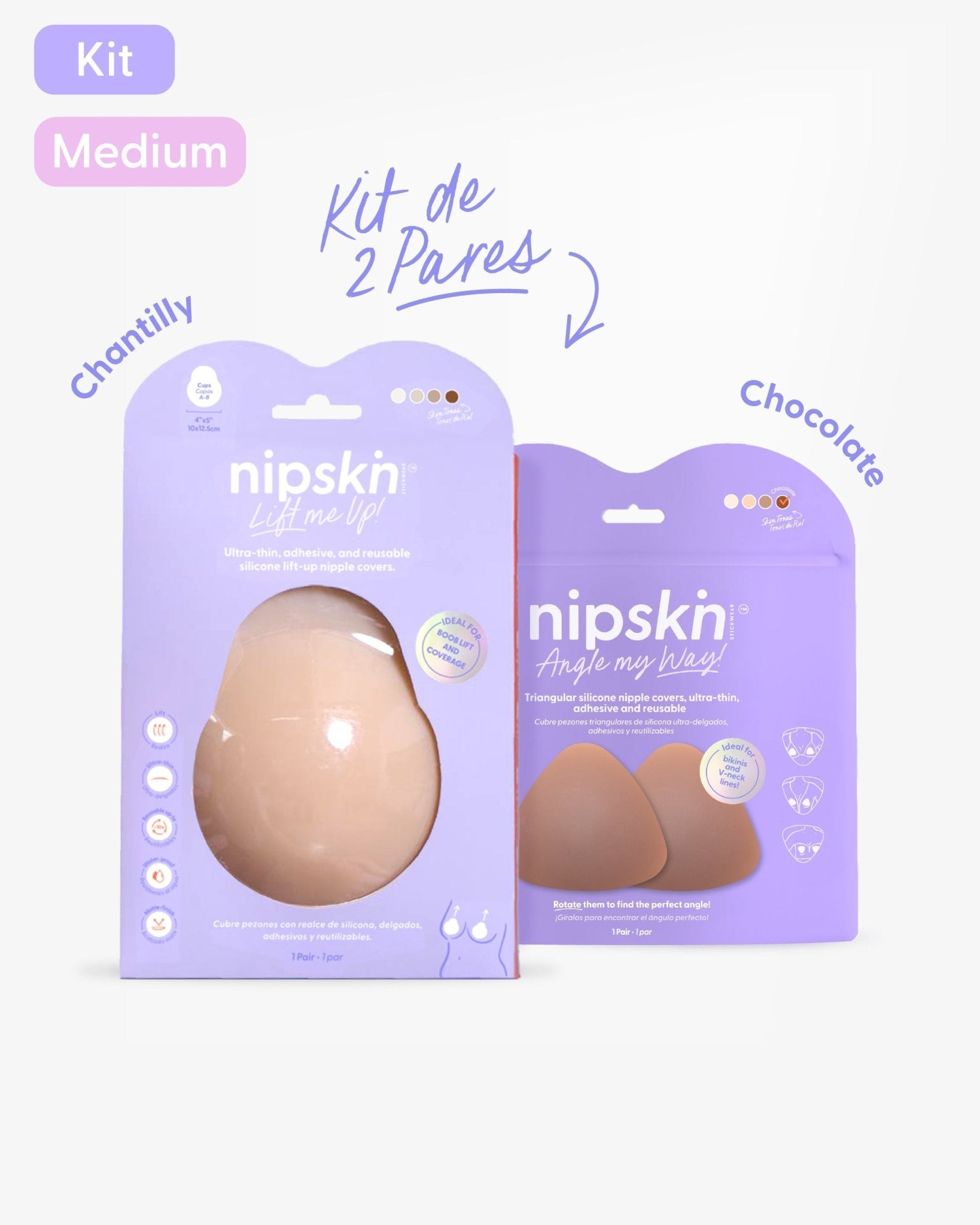 KIT On Point - Lift Me Up + Triangles - Nipskin CR