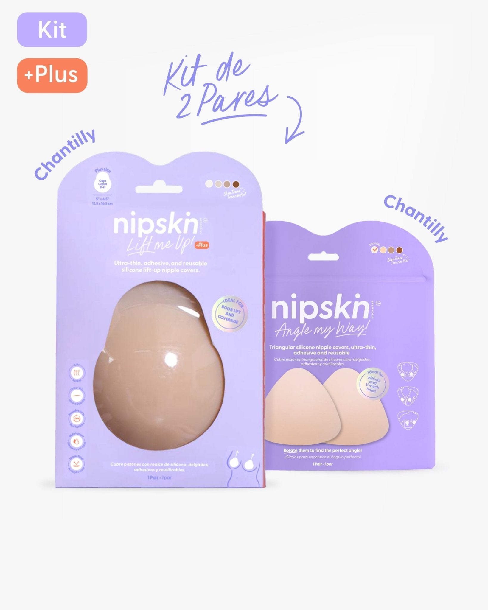 KIT On Point - Lift Me Up + Triangles - Nipskin CR