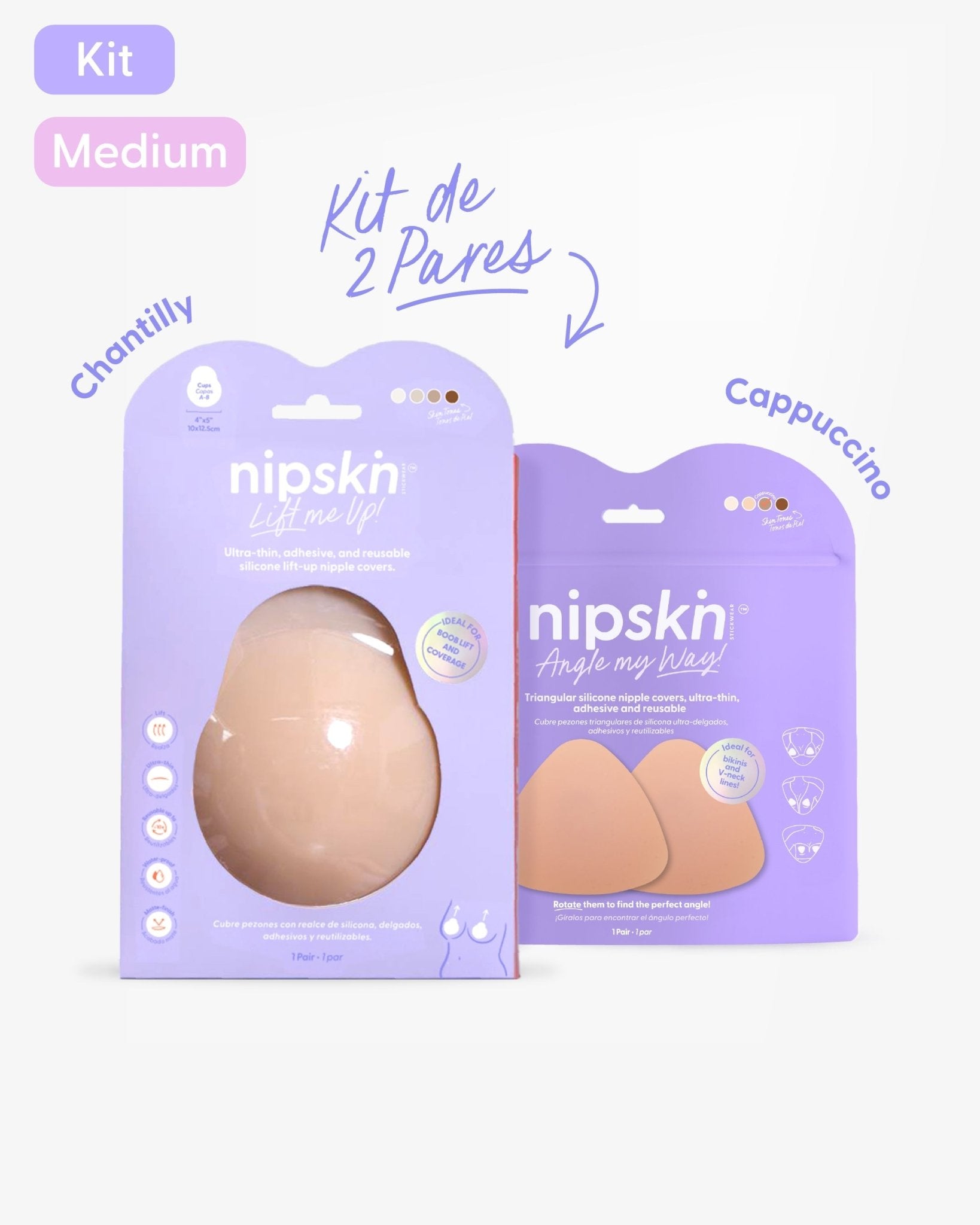 KIT On Point - Lift Me Up + Triangles - Nipskin CR