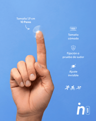 Kit Protectores de Pezón Anti - Roce para Hombre - Nipskin® - Nipskin CR