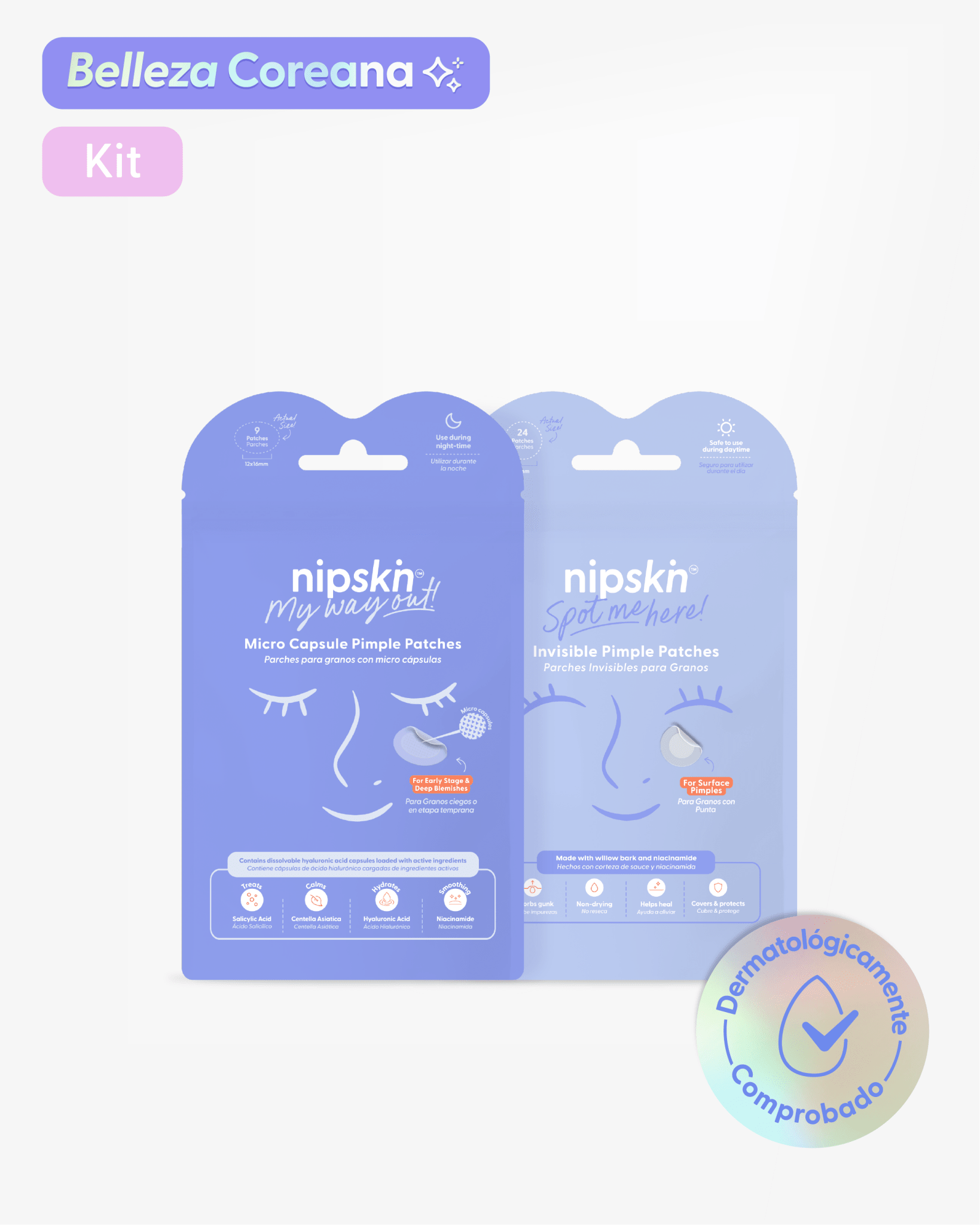 KIT Spot me + My way out - Nipskin CR