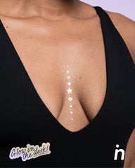 Kit x3 Calcomanías que Brillan en la Oscuridad para Rostro y Cuerpo, Glow Getter – Nipskin® - Nipskin CR