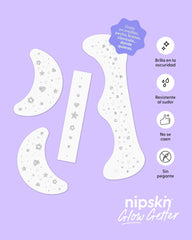 Kit x3 Calcomanías que Brillan en la Oscuridad para Rostro y Cuerpo, Glow Getter – Nipskin® - Nipskin CR