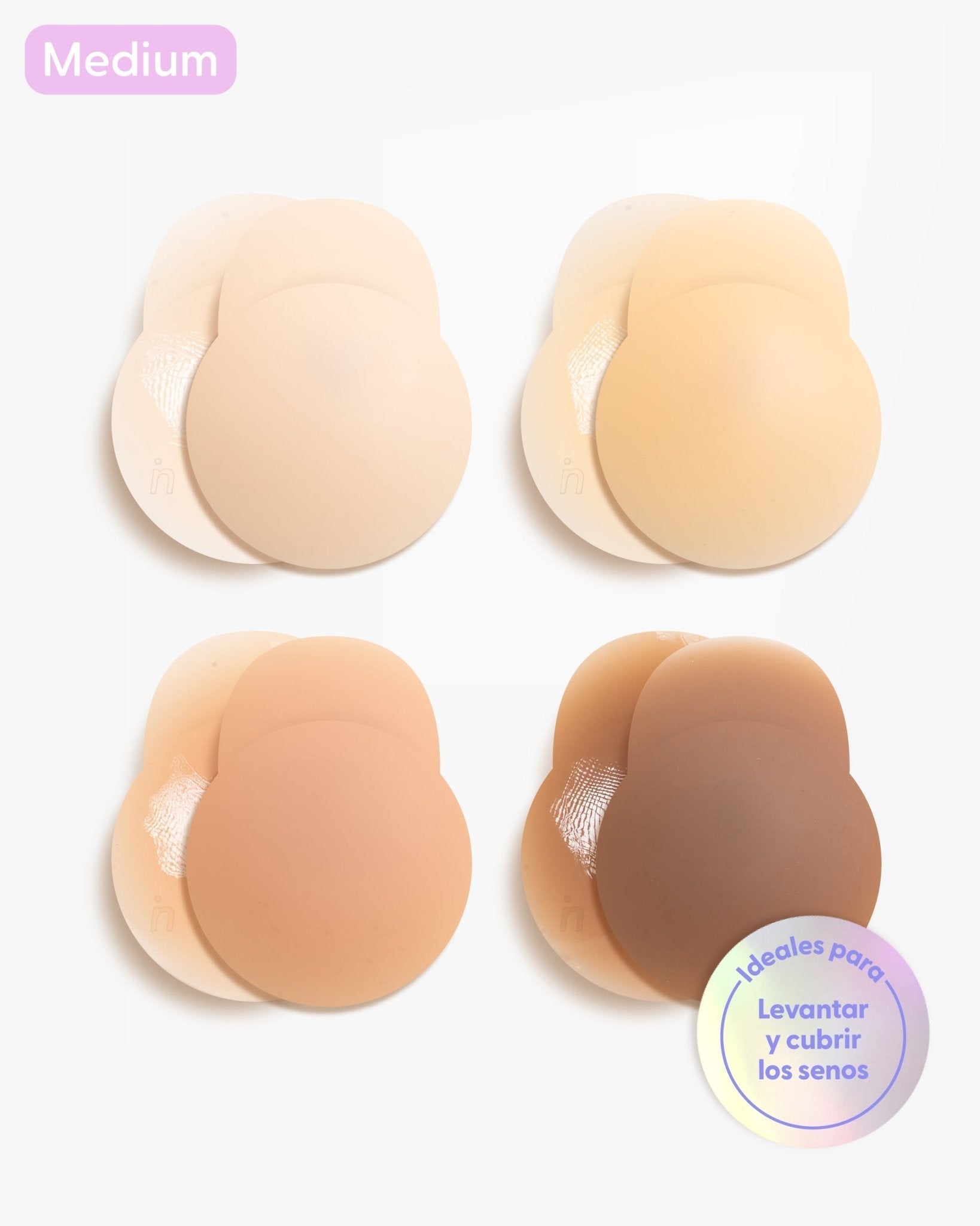 Lift me up M - Cubre Pezones para Realce de Silicona Reutilizables. - Nipskin CR