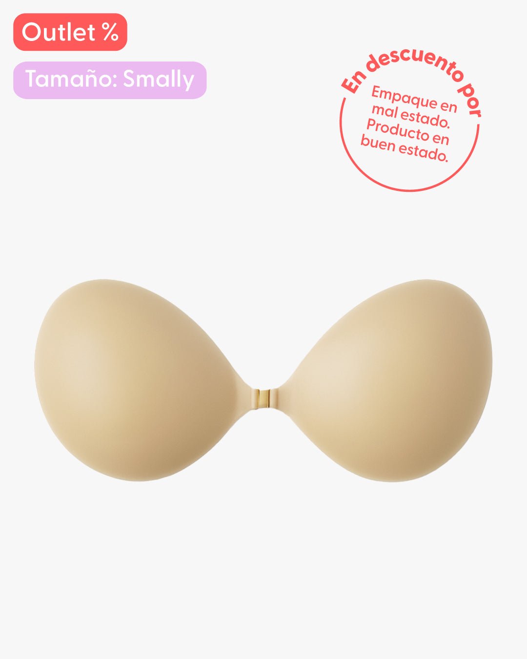 OUTLET - Brasier Invisible Adhesivo de Silicona, Keep Me Close - Nipskin® (Empaque en mal estado) - Nipskin CR