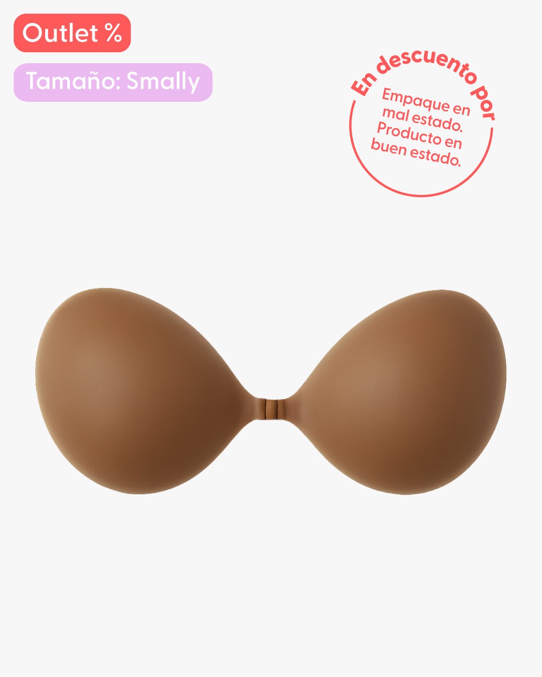 OUTLET - Brasier Invisible Adhesivo de Silicona, Keep Me Close - Nipskin® (Empaque en mal estado) - Nipskin CR