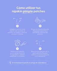 Parches Hidrocoloides Invisibles para Granitos - Spot Me Here - Nipskin CR