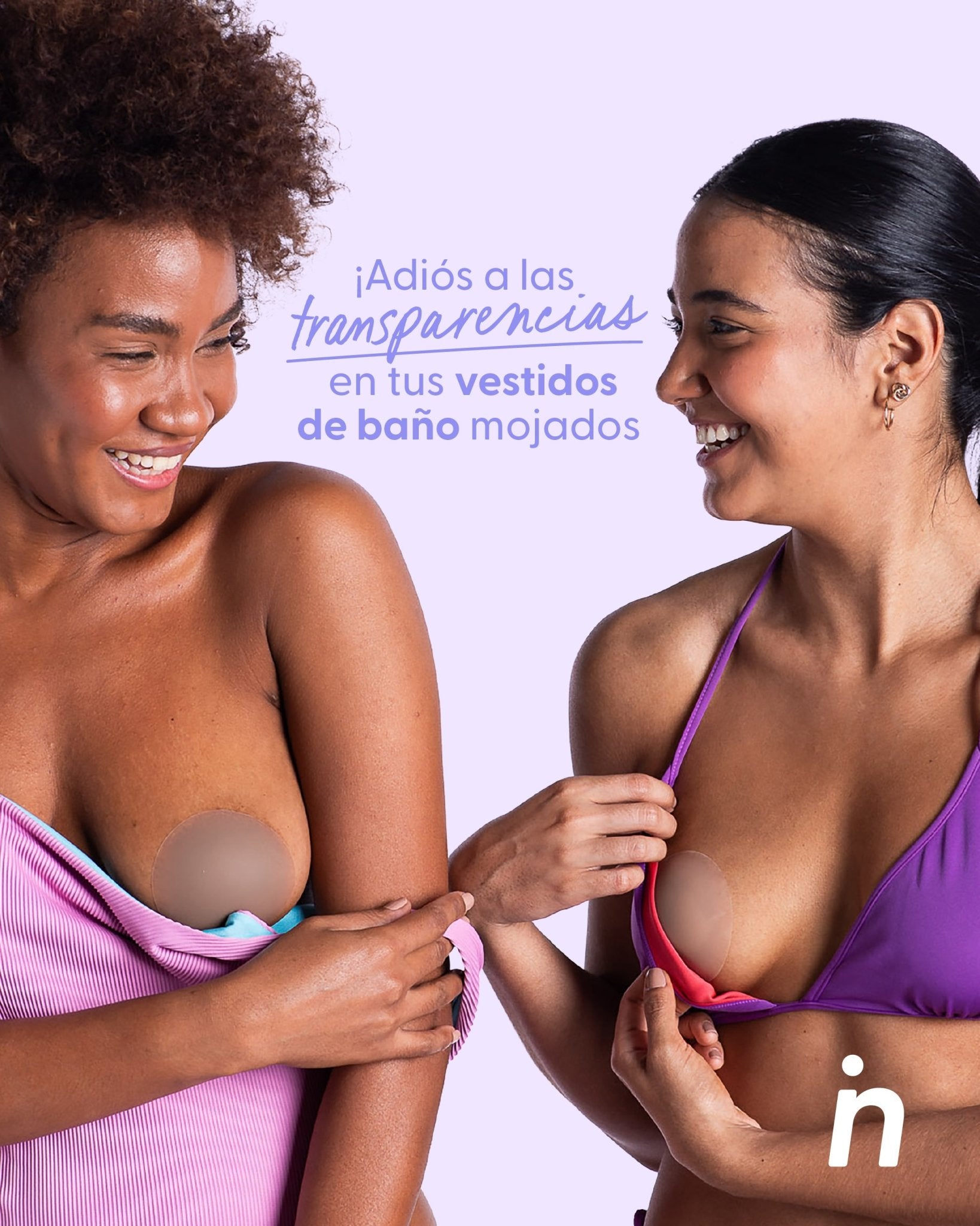 PLUS - Bare it All Nipple Covers - Cubre Pezones Circulares de Silicona Reutilizables - Nipskin CR