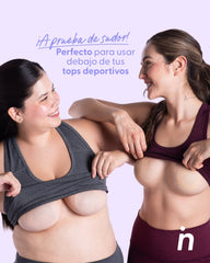 PLUS - Bare it All Nipple Covers - Cubre Pezones Circulares de Silicona Reutilizables - Nipskin CR