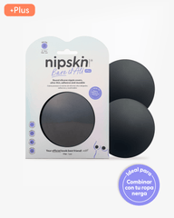 PLUS Black Edition Bare it All - Cubre Pezones Circulares de Silicona Reutilizables - Nipskin CR