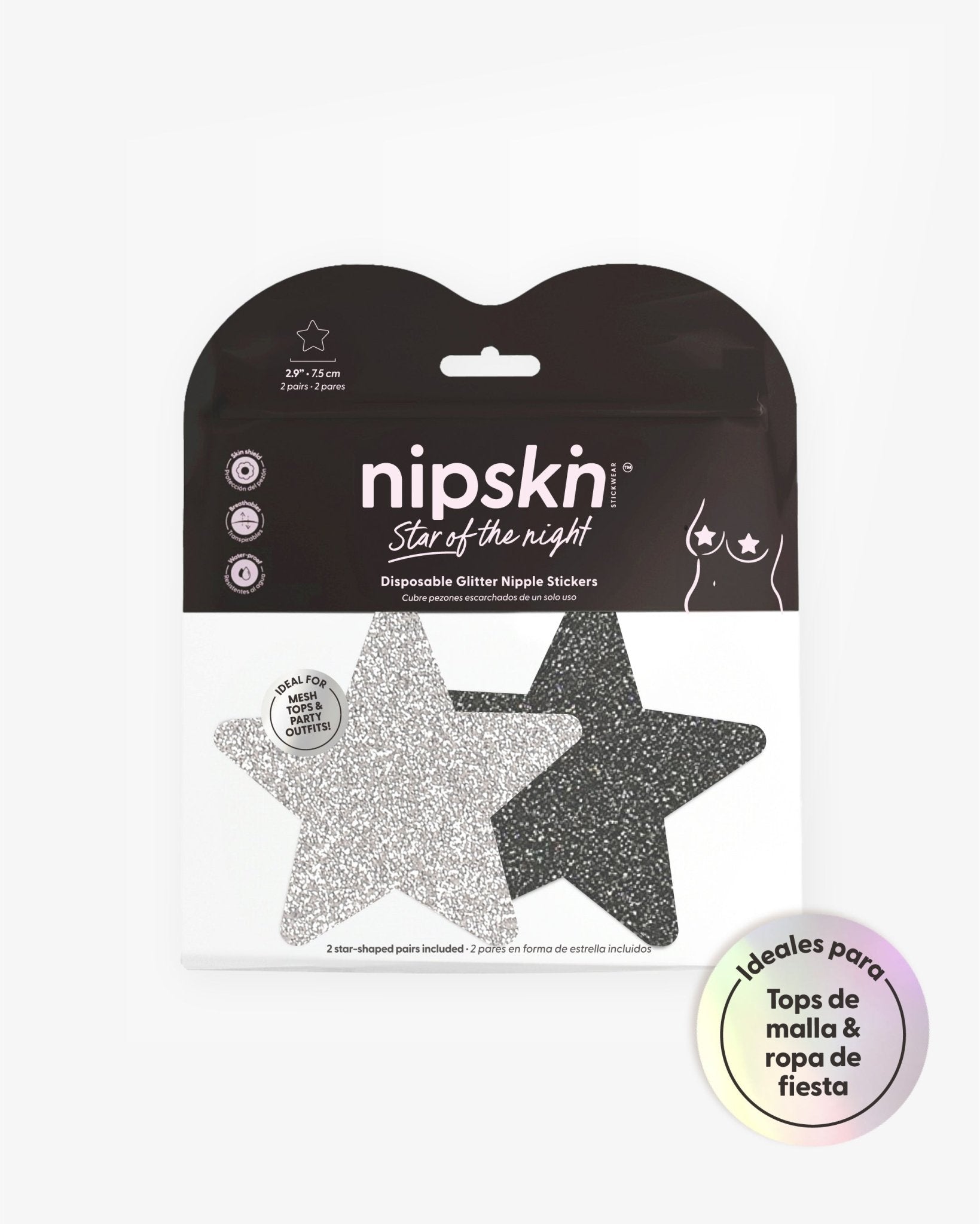 Star Of The Night - Stickers para cubrir los pezones de un solo uso - Nipskin CR