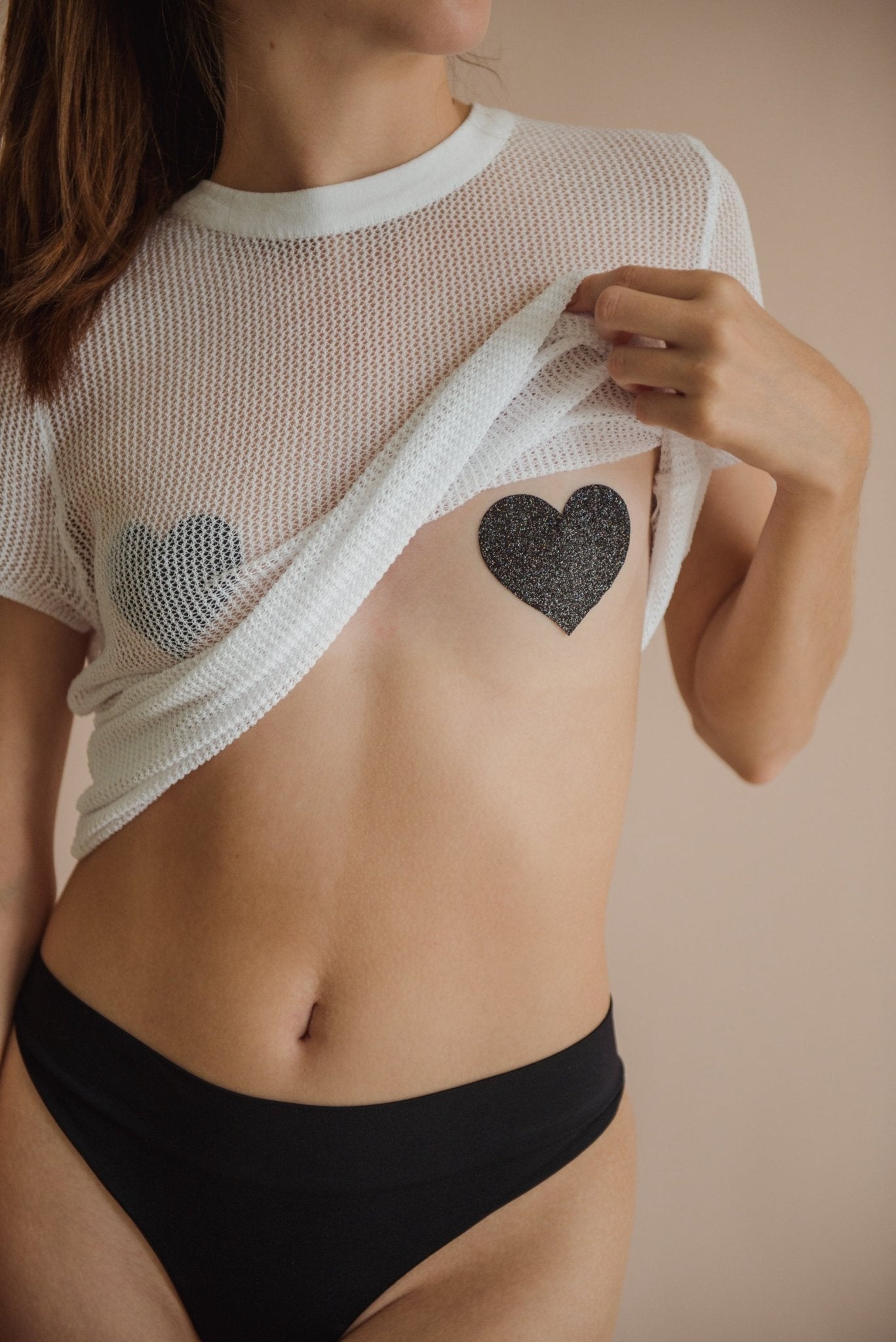 Stickies Night Corazones - 2 pares de Cubre Pezones de un solo uso - Nipskin CR