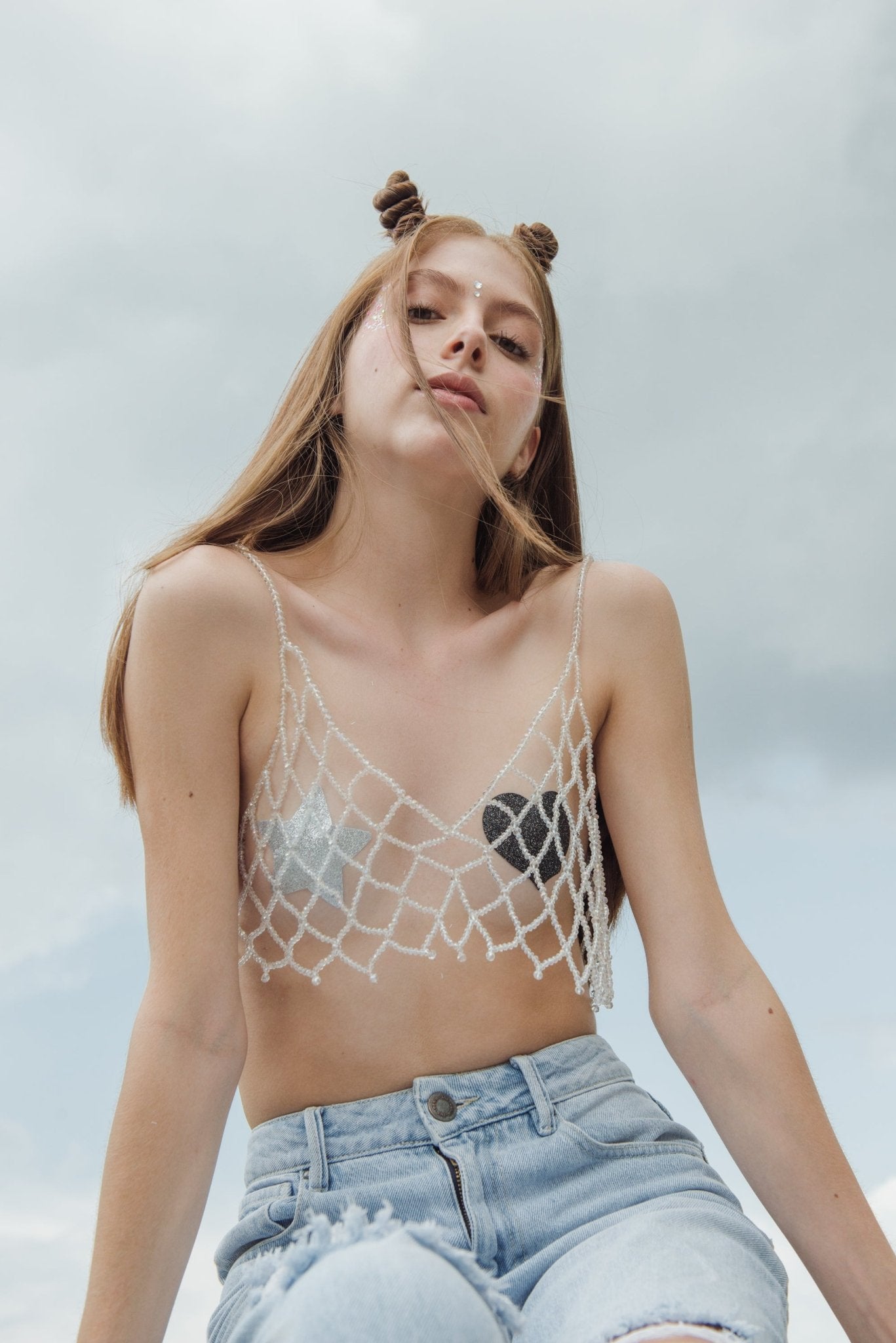 Stickies Night Estrellas - 2 Pares de Cubre Pezones de un solo uso - Nipskin CR