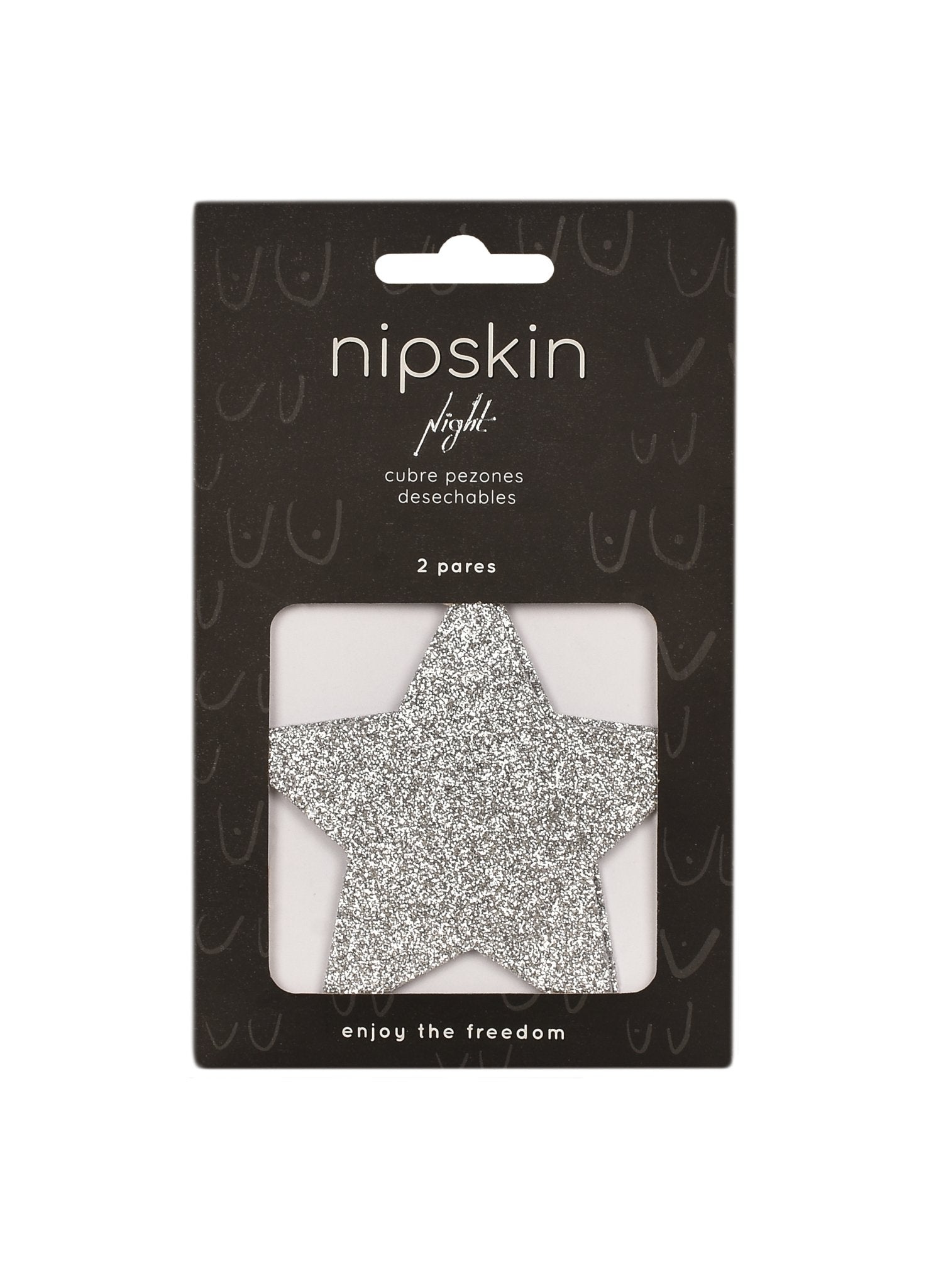 Stickies Night Estrellas - 2 Pares de Cubre Pezones de un solo uso - Nipskin CR